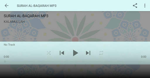 SURAH AL-BAQARAH MP3 screenshot 7