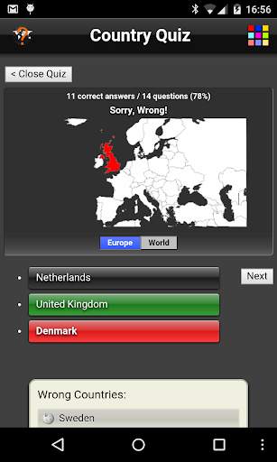 Country Quiz Lite screenshot 3