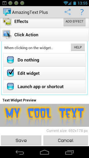 AmazingText FREE - Text Widget скриншот 6
