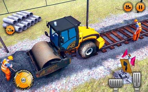 Indian Train Track Construction screenshot 3