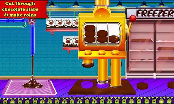 Chocolate Coin Factory: Money Candy Making Games screenshot 3