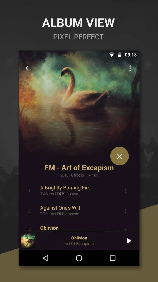 BlackPlayer Music Player screenshot 8