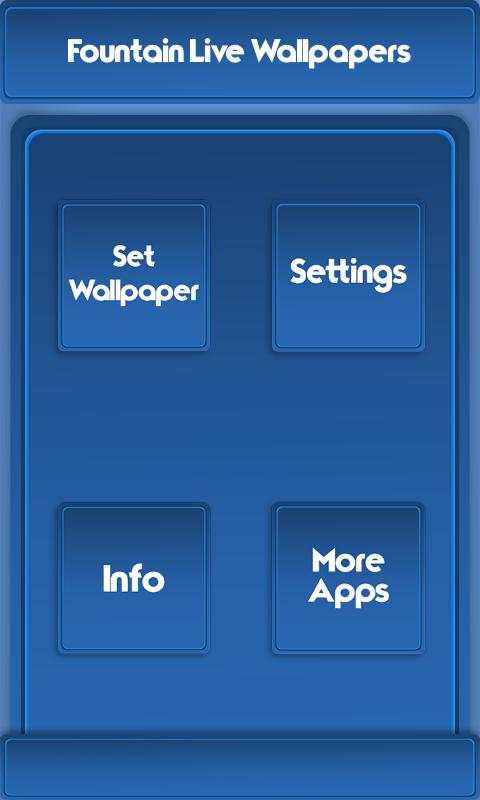 Fountain Live Wallpapers 7 تصوير الشاشة