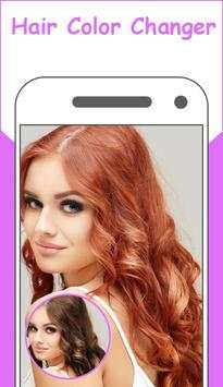 Hair Color Changer Camera Photo screenshot 2