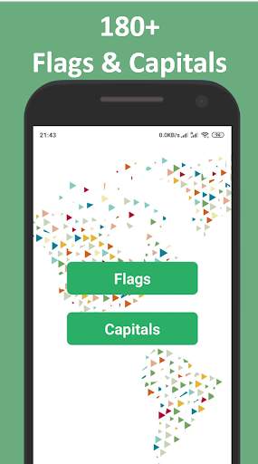 Flags & Capitals Quiz: Games screenshot 1