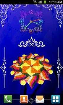 Pongal Rangoli Clock screenshot 8