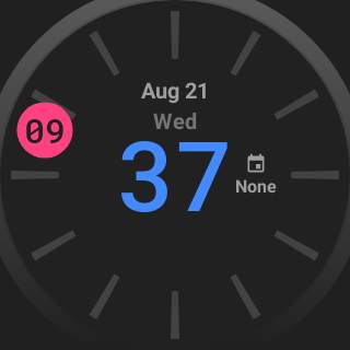 just1minute Watch Face screenshot 2