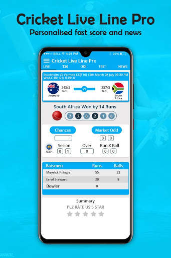 Cricket Live Line Pro - Watch All Live Matches screenshot 3