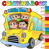 Little Bus Coloring 1.0