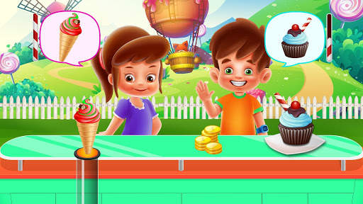 Ice Cream Cone Maker Factory: Ice Candy Games screenshot 1