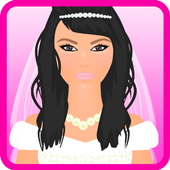 bride dress up games icon