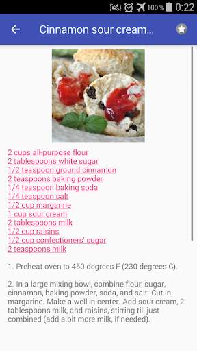 Biscuits recipes with photo offline screenshot 2
