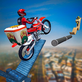 Mega Ramp Bike Stunts: Pizza Delivery icon