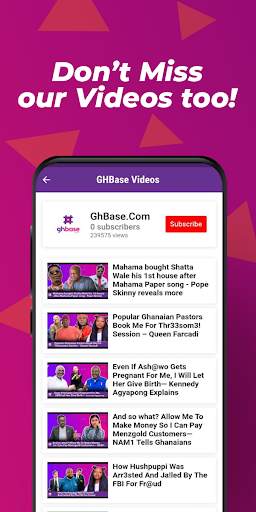 GHBASE Entertainment News App screenshot 5