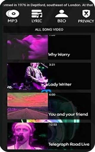 Mp3  DIRE STRAITS Songs screenshot 3
