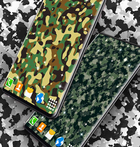 Army Patterns Live Wallpaper❤️ Camouflage Themes 5 تصوير الشاشة