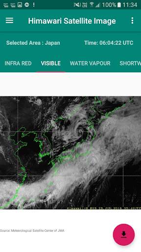 Live Himawari Satellite Image screenshot 4