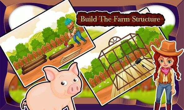 Farmhouse Builder- Repair Game screenshot 2
