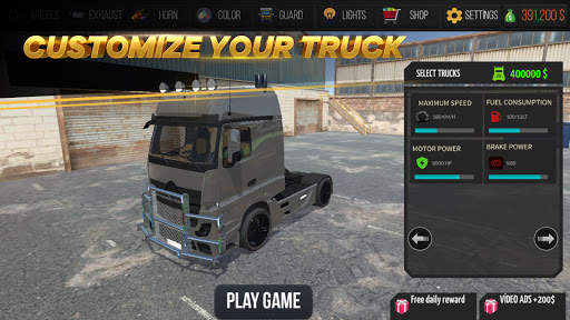 Simulator Lori 2021 Permainan Sebenar 3d baru screenshot 2
