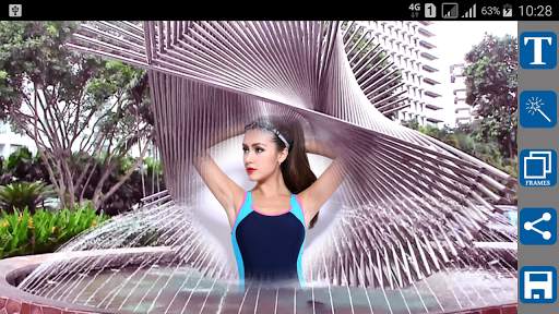 Water Fountain Photo Frames screenshot 1