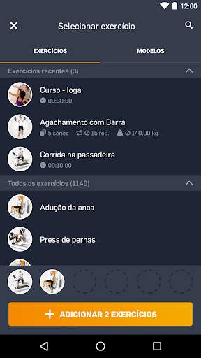 Aplicação EGYM Fitness screenshot 1