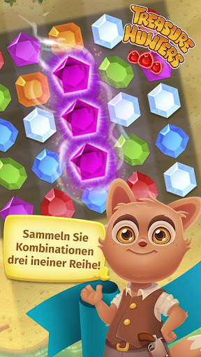 Treasure hunters match-3 screenshot 3