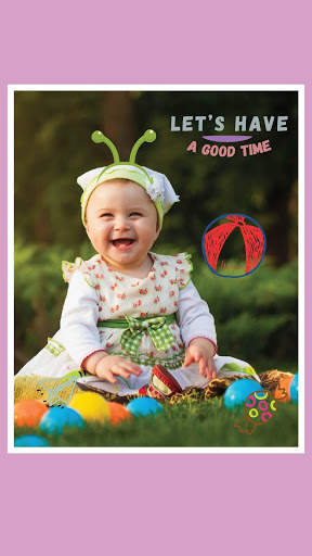 Baby Photo Editor : Monthly Milestone Stickers 1 تصوير الشاشة
