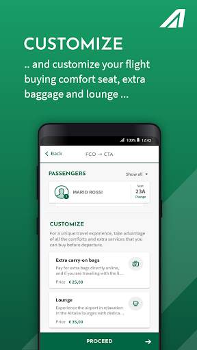 Alitalia screenshot 4
