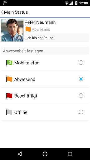 Placetel UC-One Mobile screenshot 4