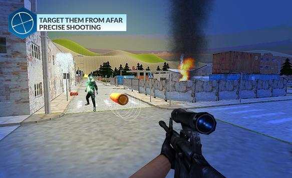 Sniper Shooter Militer Zombie screenshot 1