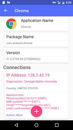 Privacy Firewall screenshot 3