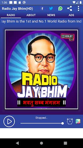 Jay Bhim Radio on Dr. Ambedkar screenshot 2