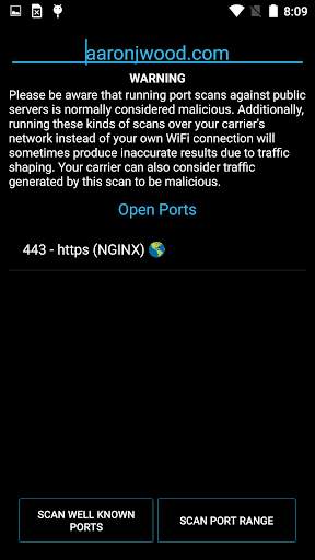 Port Authority - LAN Host Discovery & Port Scanner 6 تصوير الشاشة