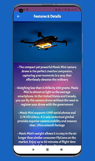 Dji mavic mini स्क्रीनशॉट 2