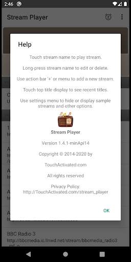 Internet Radio Audio Stream Player screenshot 4