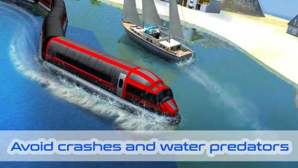 Water Train Driving Simulator screenshot 3