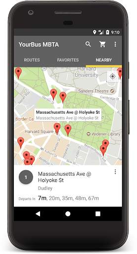 MBTA Boston Bus and Rail Track screenshot 3