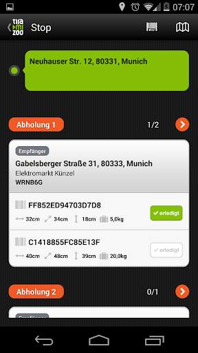 Courier App screenshot 4
