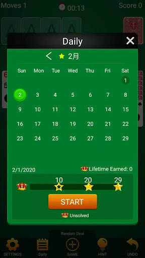 Solitaire Master-Classic-Karte screenshot 2
