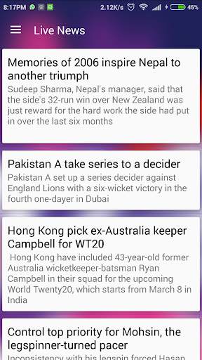 T20 World cup 2016 Live Score screenshot 5