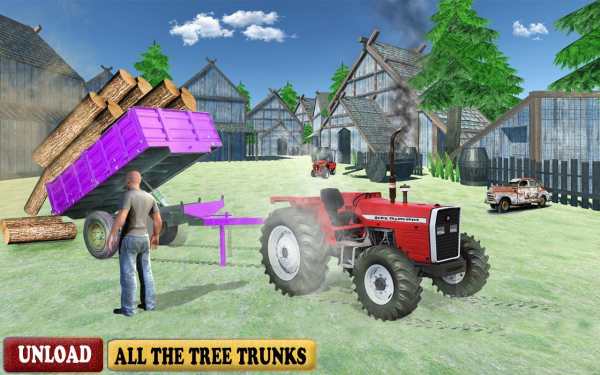 Farming Simulator Offroad 3D Tractor Driving Game screenshot 5