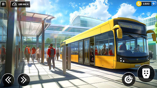 Bus Simulator Game Bus Driving screenshot 4