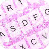 GO Keyboard Pink Sparkle