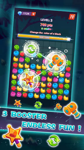 Pop Puzzle - match 3 games free screenshot 5