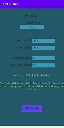 K/D Buster screenshot 1
