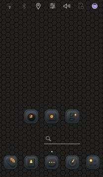 Black Block Launcher theme screenshot 2