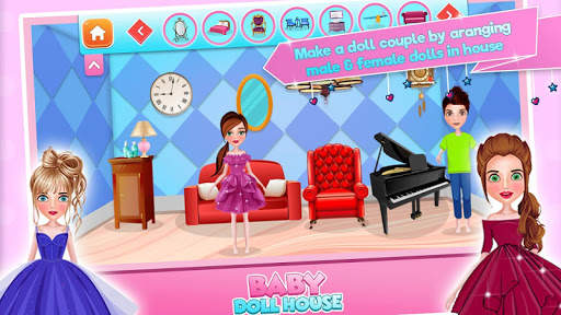 Baby doll house decoration screenshot 5