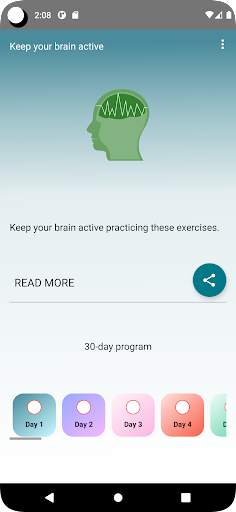 Exercises for the brain screenshot 1