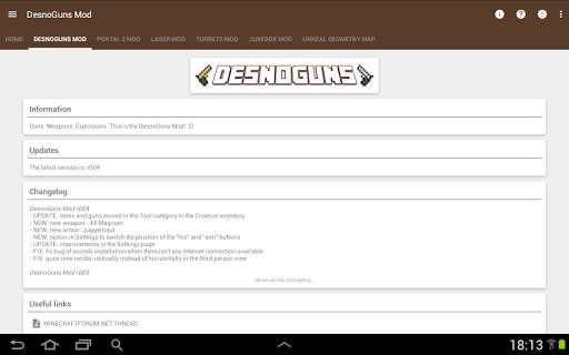 Desno365's MCPE Mods screenshot 6