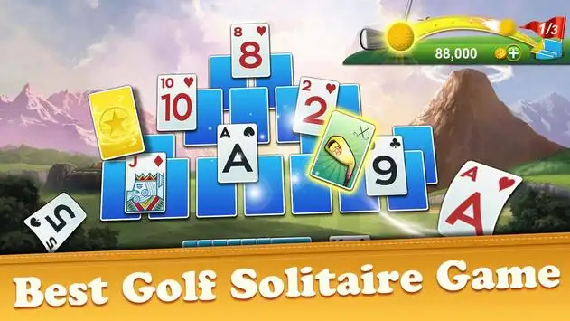 Golf Solitaire screenshot 1